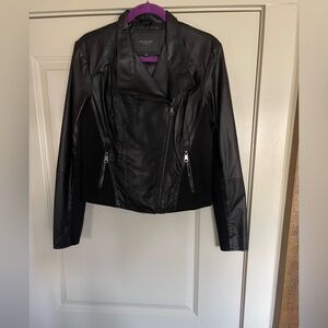 Marc New York faux leather jacket size L